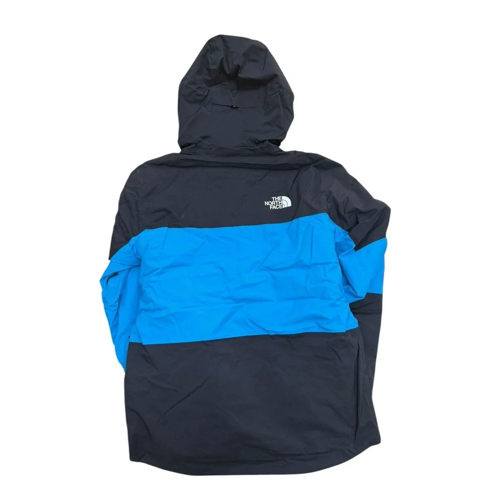 THE NORTH‎ FACE Zarre Waterproof Insulated Ski Jacket Black Blue Men's Size L